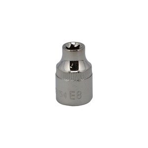差込角3/8SQ E8 ヘクスローブソケット (E型)
