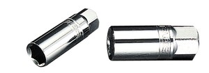差込角3/8SQ 5/8インチ  プラグソケット(ラバー)