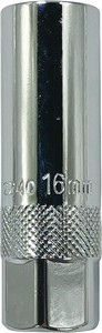 差込角3/8SQ 16mm クリップ式プラグソケット