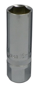 差込角3/8SQ 16mm マグネット付プラグソケット
