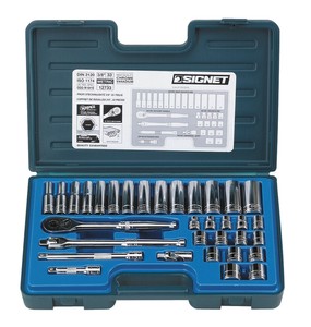 差込角3/8SQ 33PC mm ソケットレンチセット