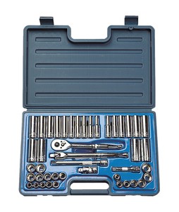 差込角3/8SQ 44PC  (mm ･インチ ソケットレンチセット)