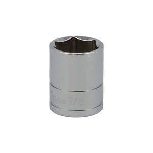 差込角1/2SQ 7/8インチ  ソケット 6角