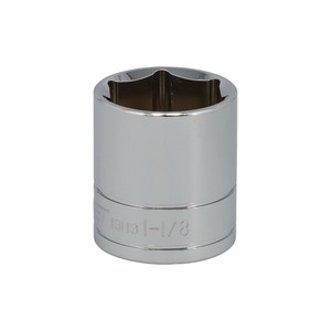 差込角1/2SQ 1.1/8インチ  ソケット 6角