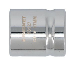 差込角1/2SQ 17mm ショートソケット 6角