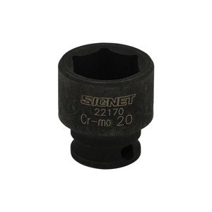 差込角3/8SQ サイズ20mm インパクトソケット