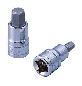 差込角1/2SQ 6mm ヘックスビットソケット