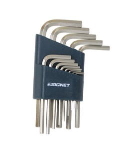 ホルダー付六角棒レンチ13本セット (0.7-6mm)