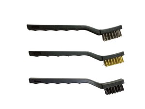 3種類の研磨用のワイヤーブラシセット