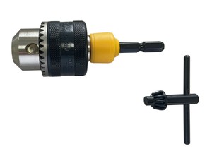 18Vインパクトドライバー対応6.35差込 ドリルチャック チャック能力1.5-10mm