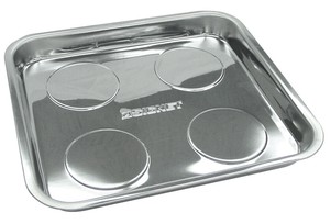 大角マグネット トレイ サイズ295×270×42mm ステンレス製