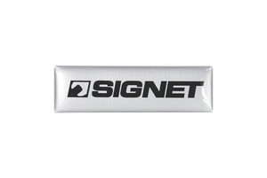 SIGNETエンブレム サイズ57X17mm