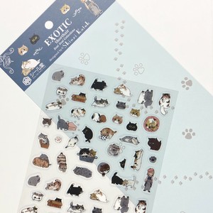 剪贴簿装饰品 猫 Seal-Do贴纸堂 短款 日本制造
