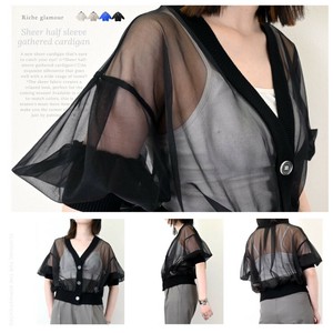 Cardigan Half Sleeve Sheer [2025 NEW]