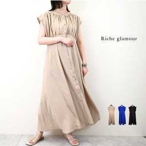 2025年新商品 洋装/连衣裙 洋装/连衣裙 法式袖 褶边/木耳边
