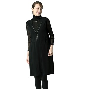 Casual Dress V-Neck Made in Japan
