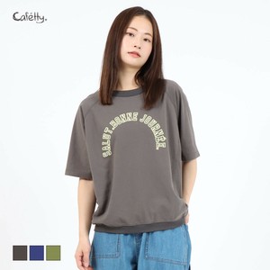 【2025秋冬新作】半袖スウェットプルオーバー Cafetty/CF6150