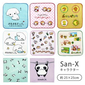 【San-X】サンエックス 懐かしキャラ ミニタオル　綿100％　インクジェットプリント