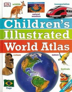 【洋書アウトレット】 Children’s　Illustrated　World　Atlas 児童書/インテリア/雑貨