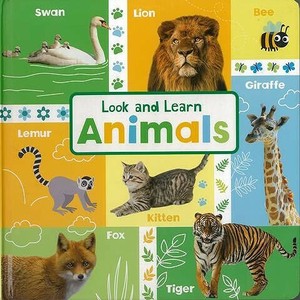 【洋書アウトレット】 Look　and　Learn　Animals［動物］［どうぶつ］/インテリア/雑貨
