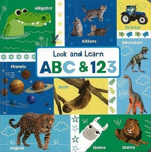 【洋書アウトレット】 Look　and　Learn　ABC＆123［動物］［どうぶつ］/インテリア/雑貨