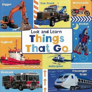 【洋書アウトレット】 Look　and　Learn　Things　That　Go［乗り物］［のりもの］/インテリア/雑貨