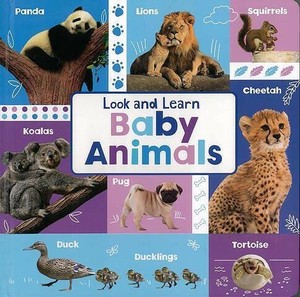 【洋書アウトレット】 Look　and　Learn　Baby　Animals［動物］［どうぶつ］/インテリア/雑貨