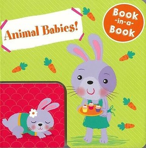 【洋書アウトレット】 Animal　Babies！　Book−in−a−Book［動物］［どうぶつ］/インテリア/雑貨
