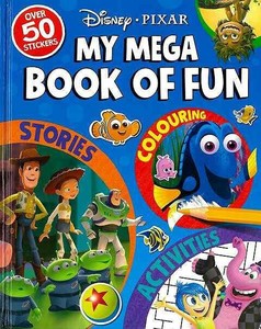 【洋書アウトレット】Disney・PIXAR MY MEGA BOOK OF FUN ディズニー/ピクサー/インテリア/雑貨
