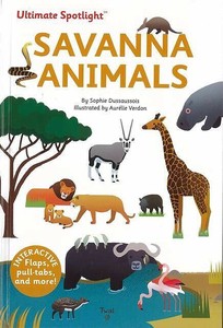 【洋書アウトレット】 SAVANNA　ANIMALS−Ultimate　Spotlight［動物］［どうぶつ］/インテリア/雑貨