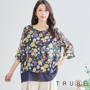 2025年新商品 T 恤/上衣 花朵 L尺寸 衬衫