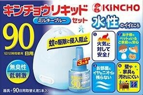 水性キンチョウリキッド90日無臭性ミルキブルーセットR
