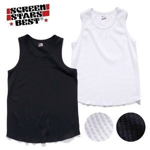 スクリーンスターズ ベスト【SCREEN STARS BEST】WAFFLE TANKTOP ノースリーブ タンクトップ メンズ