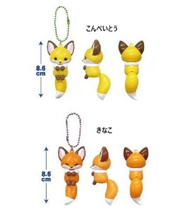 ちょコンとキツネプラプラマスコット