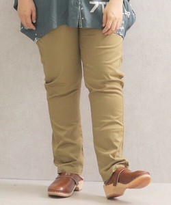 ストレッチﾁ布帛 ウエストリブパンツ