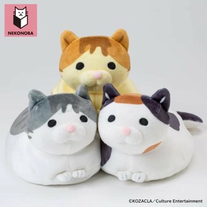 NEKONOBA もっちりぬいぐるみ ぬいぐるみ かわいい 猫 ネコ 動物 三毛猫 トラ猫 サバトラ猫