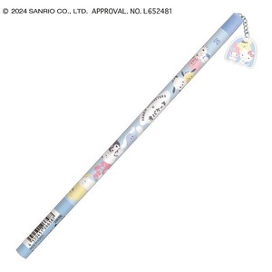 ★パディマ限定　特別SALE★　オバケーヌ×サンリオ　アクリルチャーム鉛筆（2B・丸軸）　チラシ