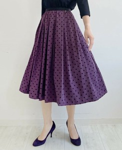 Skirt Purple Flocking Finish