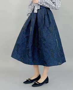 Skirt Flower Jacquard Skirt