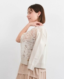 花柄チュールカーディガン