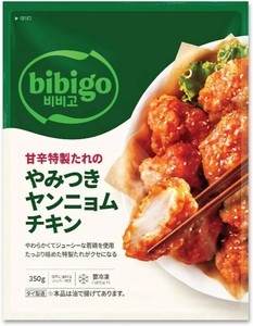 冷凍食品 bibigo やわらか若鶏の甘辛ヤンニョムチキン 700g 韓国本場の味をそのまま!!