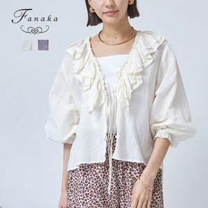Button Shirt/Blouse Fanaka Cotton Collar Blouse