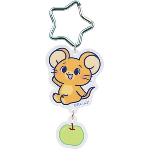 カラビナ付　アクリルキーホルダー　とむとじぇりーごっこ　じぇりー