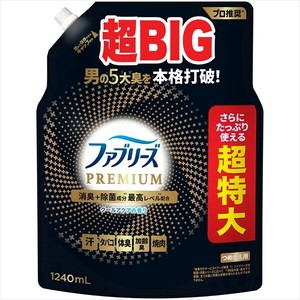 ファブリーズW除菌＋消臭プレミアムメンクールアクアの香りつめかえ用4回分 【芳香剤】