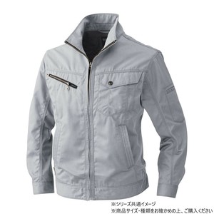 桑和 3223 長袖ブルゾン Mサイズ グレー(7)