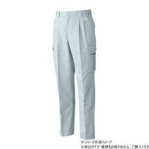 桑和 4118 ツータックカーゴパンツ 130サイズ シルバーグレー(22)