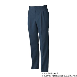 桑和 4119 ツータックスラックス 70サイズ ネイビー(1)