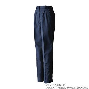 桑和 4220 レディースツータックスラックス Sサイズ ネイビー(1)