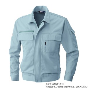 桑和 4221 長袖ブルゾン 4Lサイズ パウダB(204)