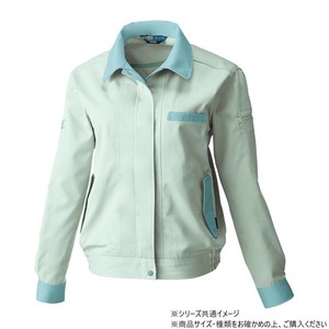 桑和 4224 レディース長袖ブルゾン 4Lサイズ モスグリーン(107)